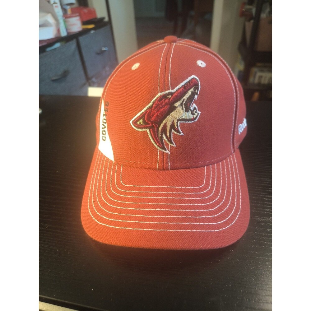 Arizona Coyotes Reebok Adjustable Hat Rust With Cream And White